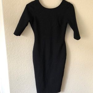 Black Windsor dress